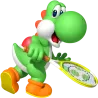 Toad et Yoshi bleu