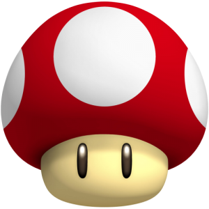 Tête Toad rouge