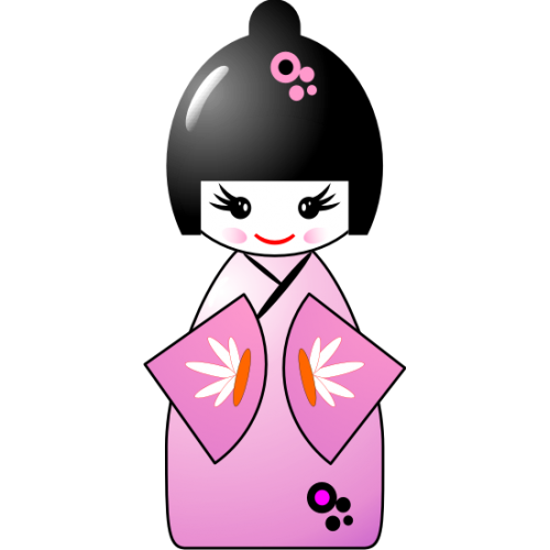 Kokeshi verte