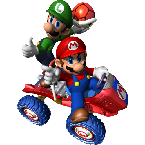 Mario et Luigi kart