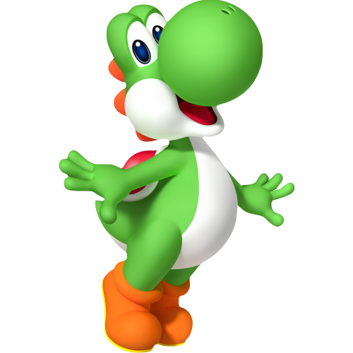 Mario sur Yoshi