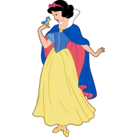 Blanche Neige cape