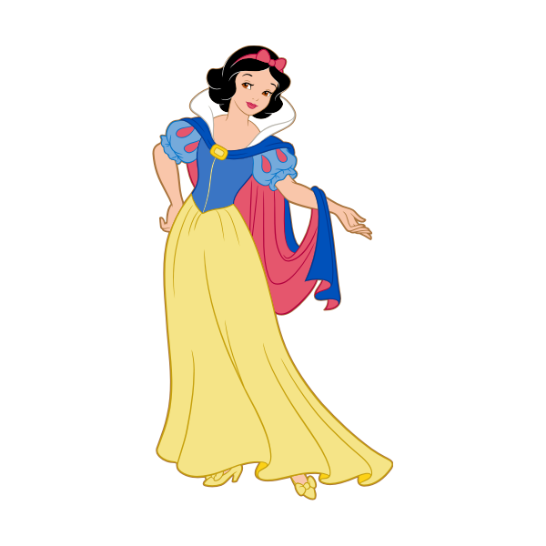 Sticker et autocollant Blanche Neige