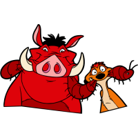 Pumba et Timon lien