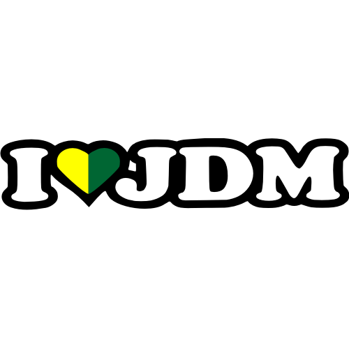 I love JDM couleur