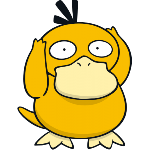 Psykokwak pokemon 054