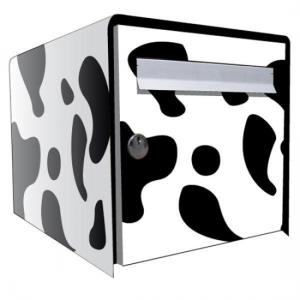 Stickers deco vache