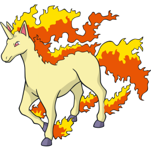 Ponyta pokemon 077