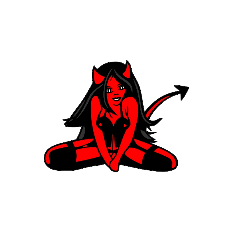 Petite diable trident