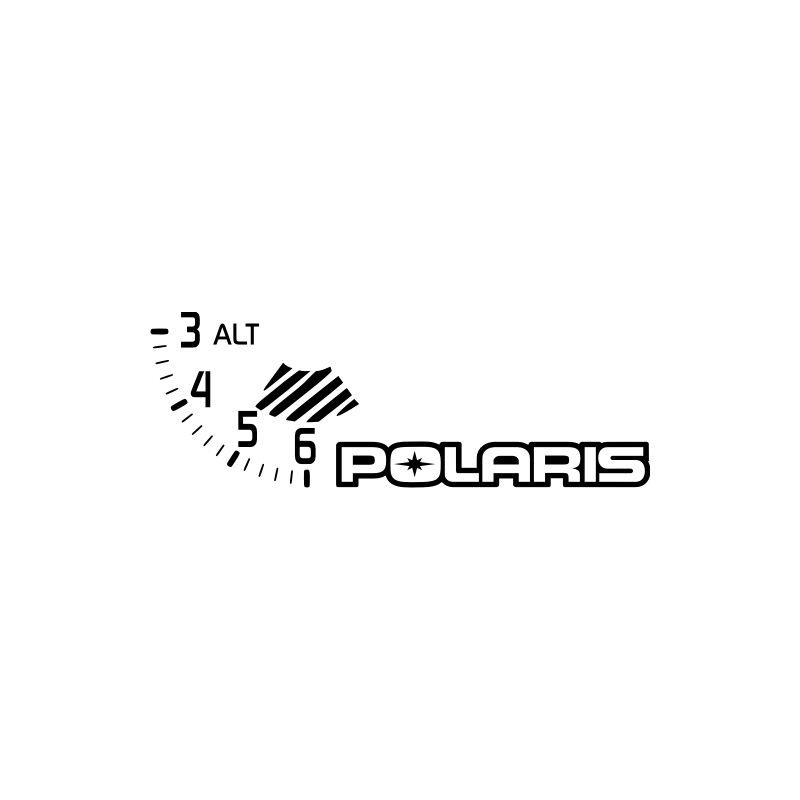Deco Altimètre Polaris gauche