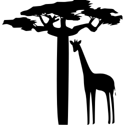 Symbole tribu africaine