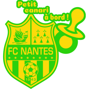 Bébé à bord FC Nantes