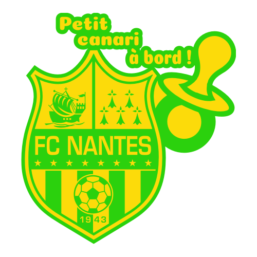 Bébé à bord FC Nantes