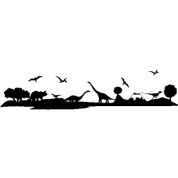 Payasage dinosaures