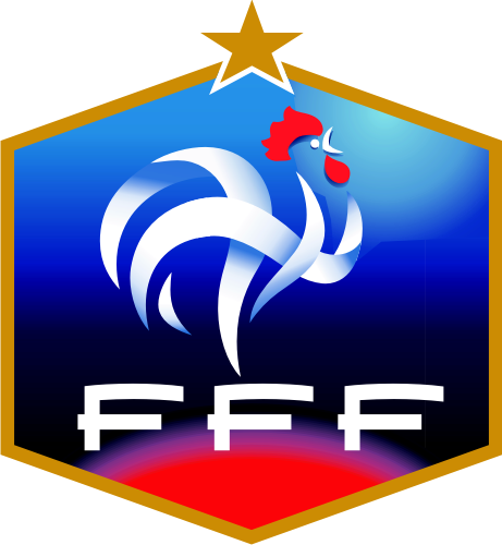 Sticker et autocollant Logo Equipe de France FFF 2 étoiles