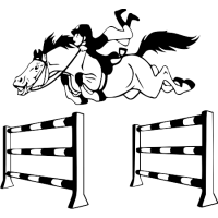 Déco Saut d'obstacle cheval CSO