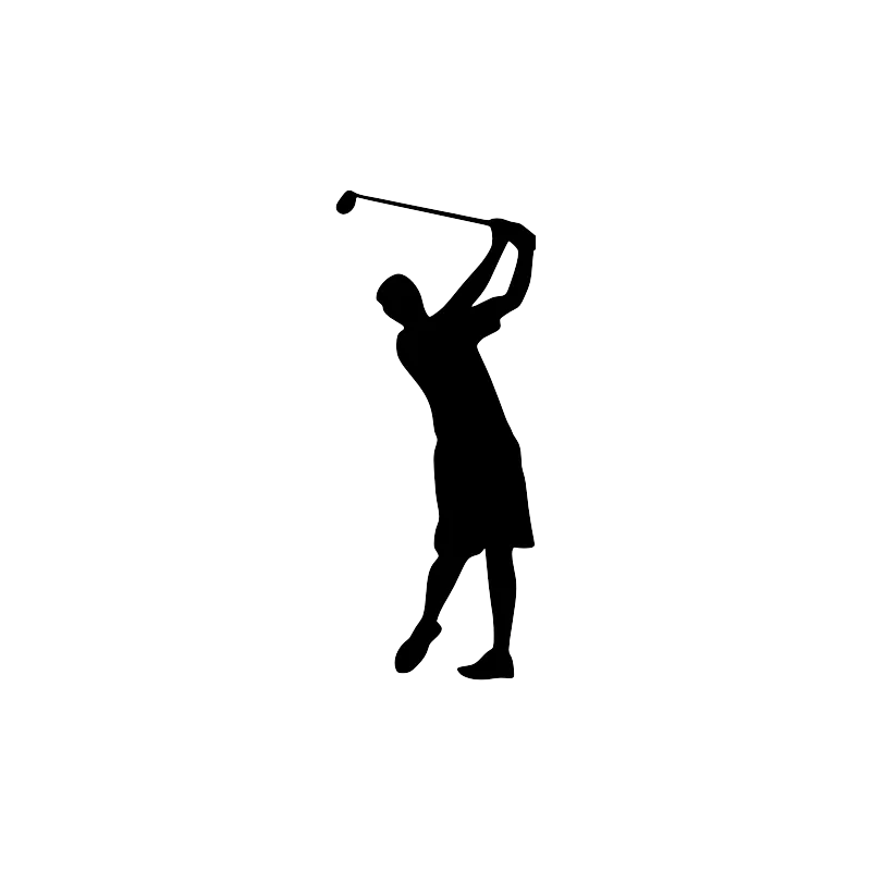 Joueuse de golf