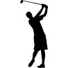 Joueuse de golf