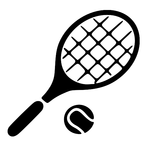 Stickers Raquette de tennis