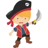 Autocollant Pirate