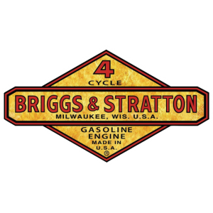 Sticker old briggs et stratton