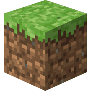 Autocollant minecraft cube