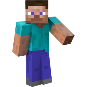 Autocollant minecraft hello