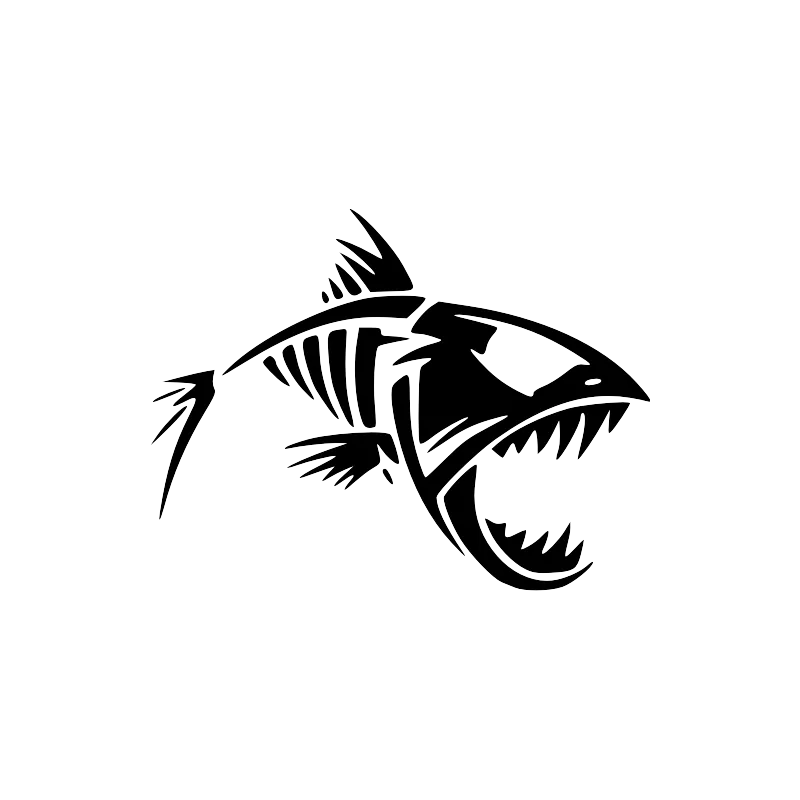 Sticker Arrête Poisson