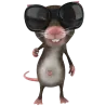 Souris Lunette