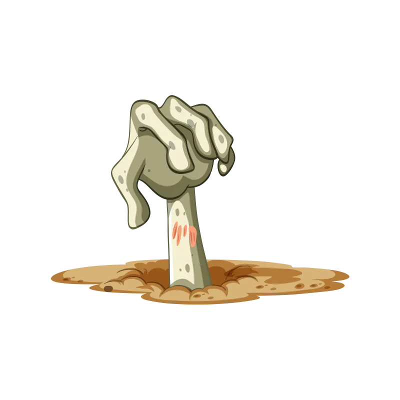 Main Zombie Terre