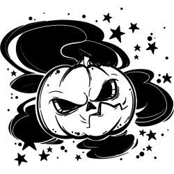 Citrouille Etoiles