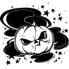 Citrouille Etoiles