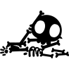 Tas d'os