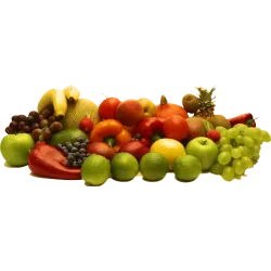 autocollant fruits