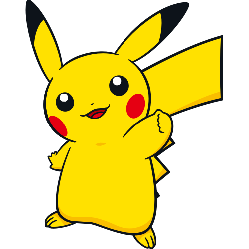 Sticker pokemon pikachu