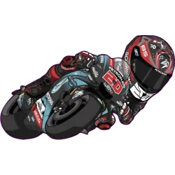 Autocollant Pilote Quartararo