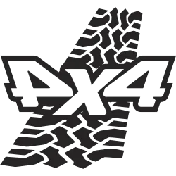 Sticker 4x4 pneu
