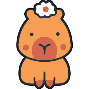 capybara fleur