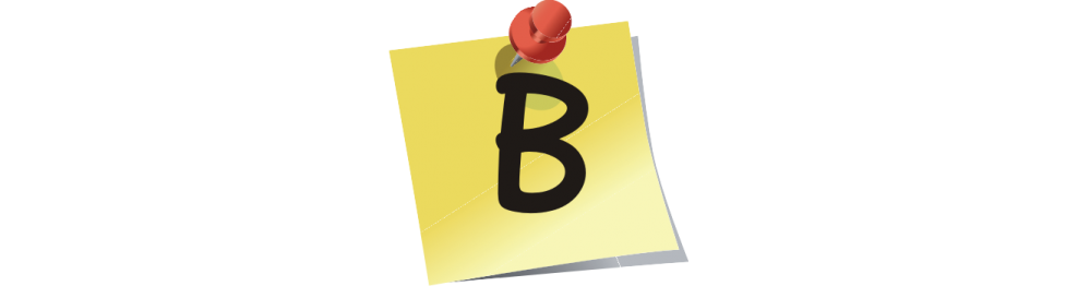 B