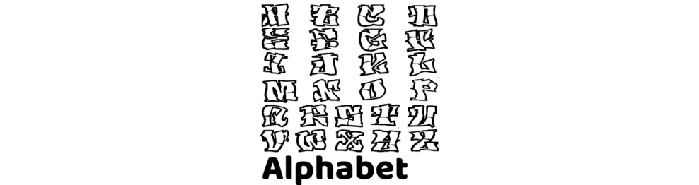 Stickers Alphabets