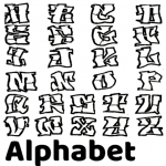 Stickers Alphabets