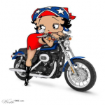 Betty Boop couleur