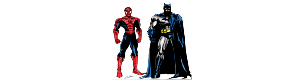 Batman et spiderman