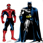 Batman et spiderman