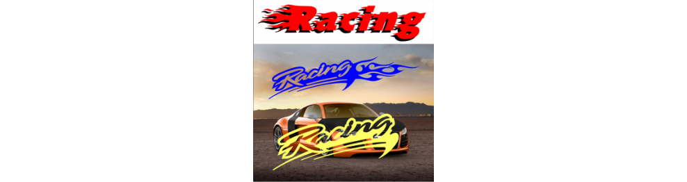 Stickers racing