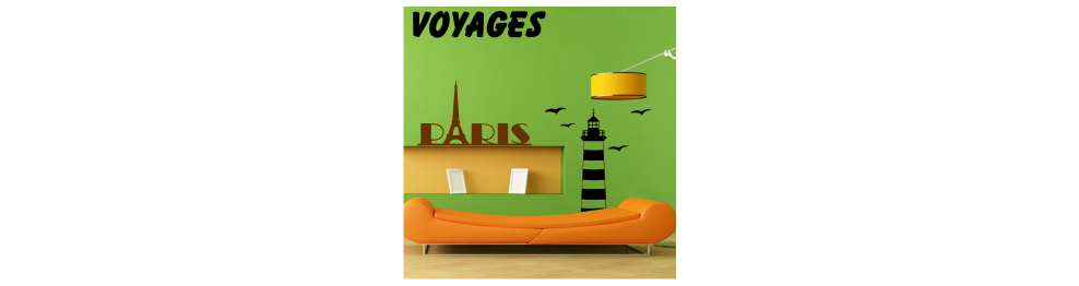 Stickers muraux Voyage
