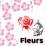 Stickers fleurs