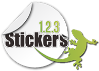 123 Stickers - Stickers et autocollants pour décoration adhésive