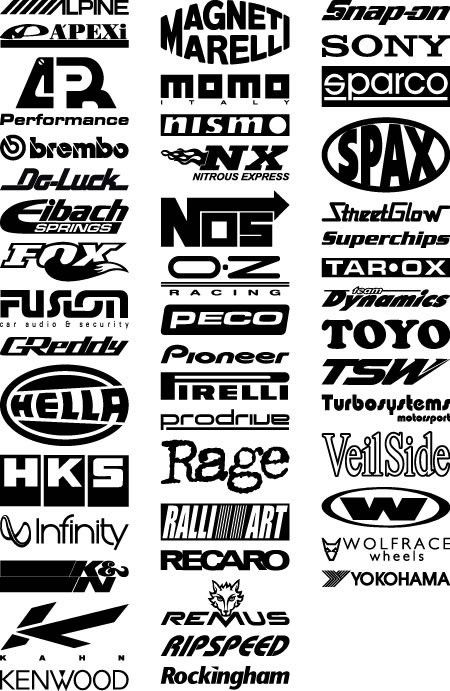 Stickers sponsors