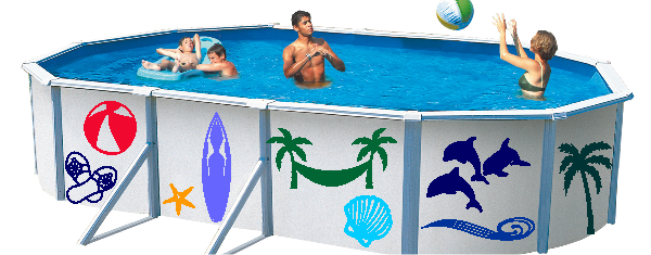 Stickers été,vacances